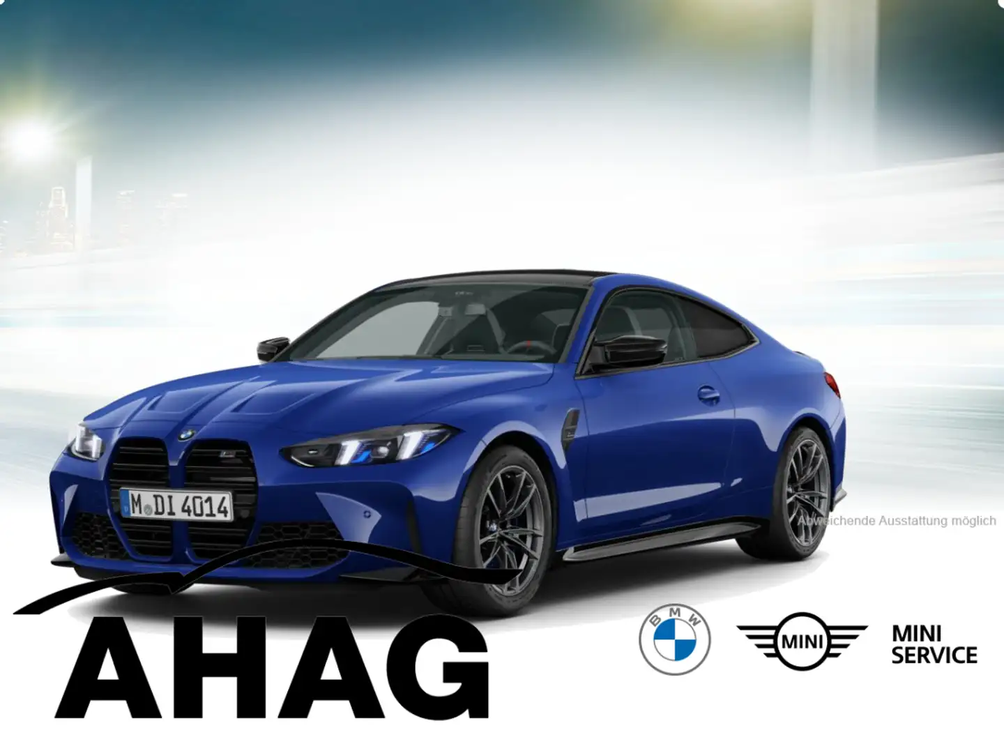 BMW M4 Competition Innovationsp. Klimaaut. Blau - 2