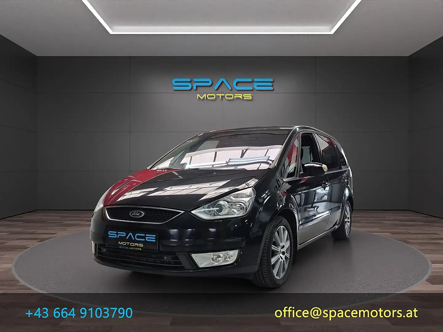 Ford Galaxy Titanium 2,0 TDCi DPF Schwarz - 1