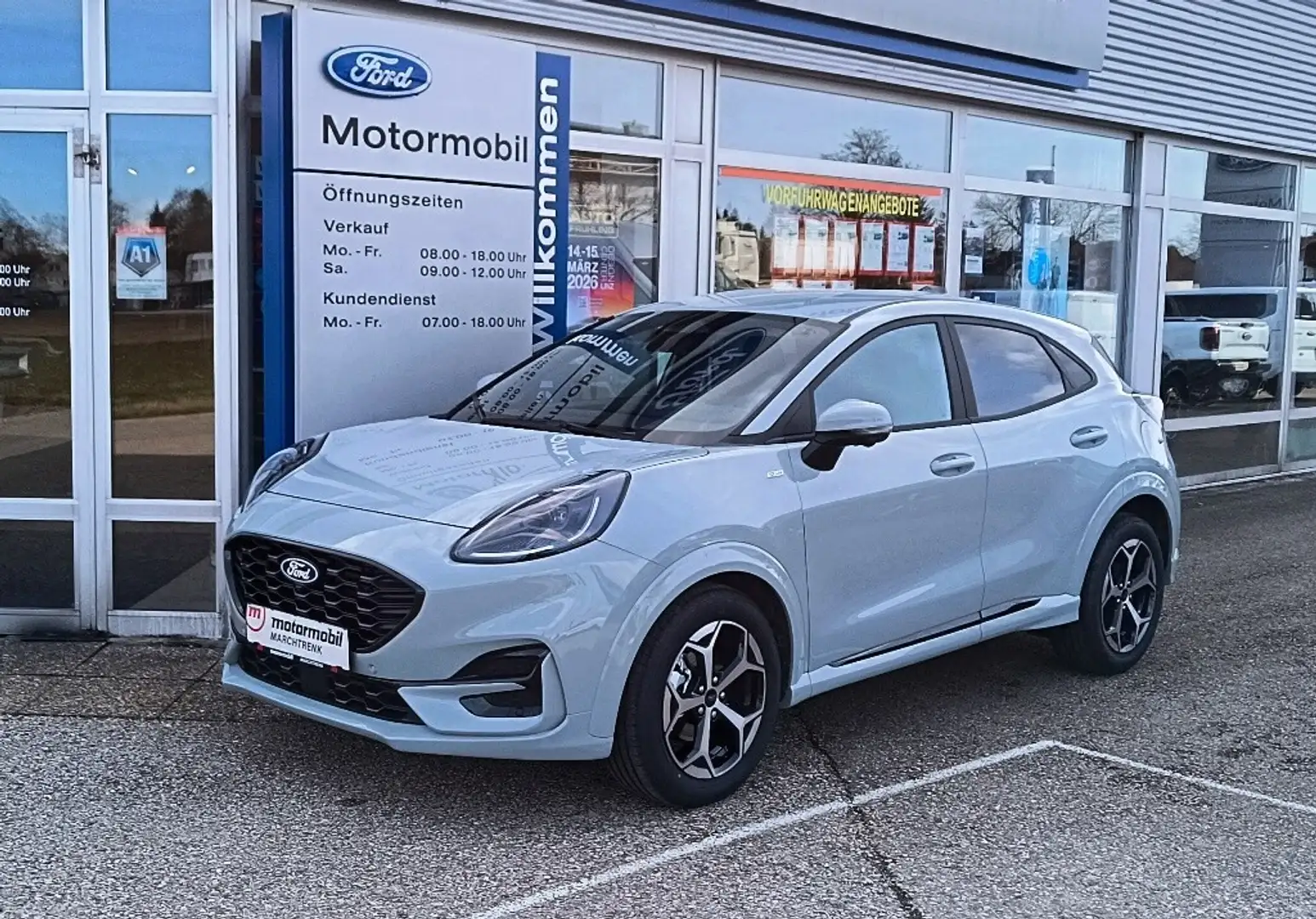 Ford Puma 1,0 EcoBoost Hybrid ST-Line Grau - 1