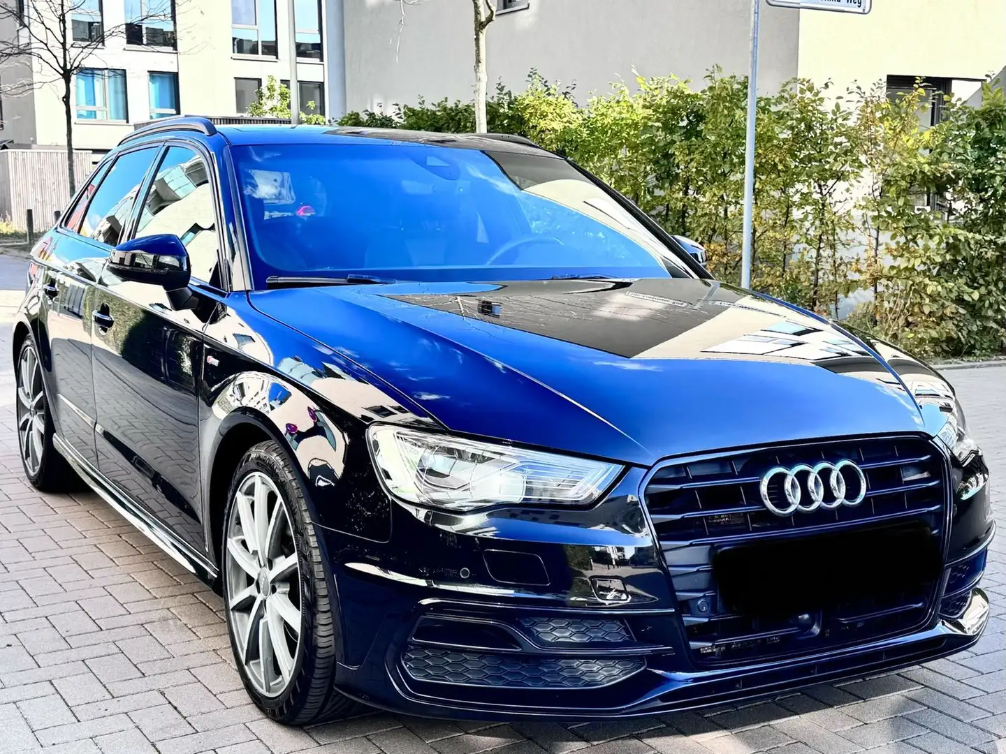 Audi A3 Sportback ambition Schwarz - 1