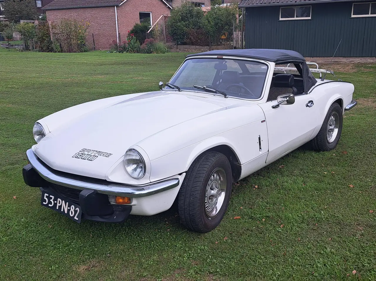 Triumph Spitfire 1500 TC Eventueel is ook de huur van mijn garage box over te nemen. De garage, voorzien van elektro, staat in Rheden., foto 4