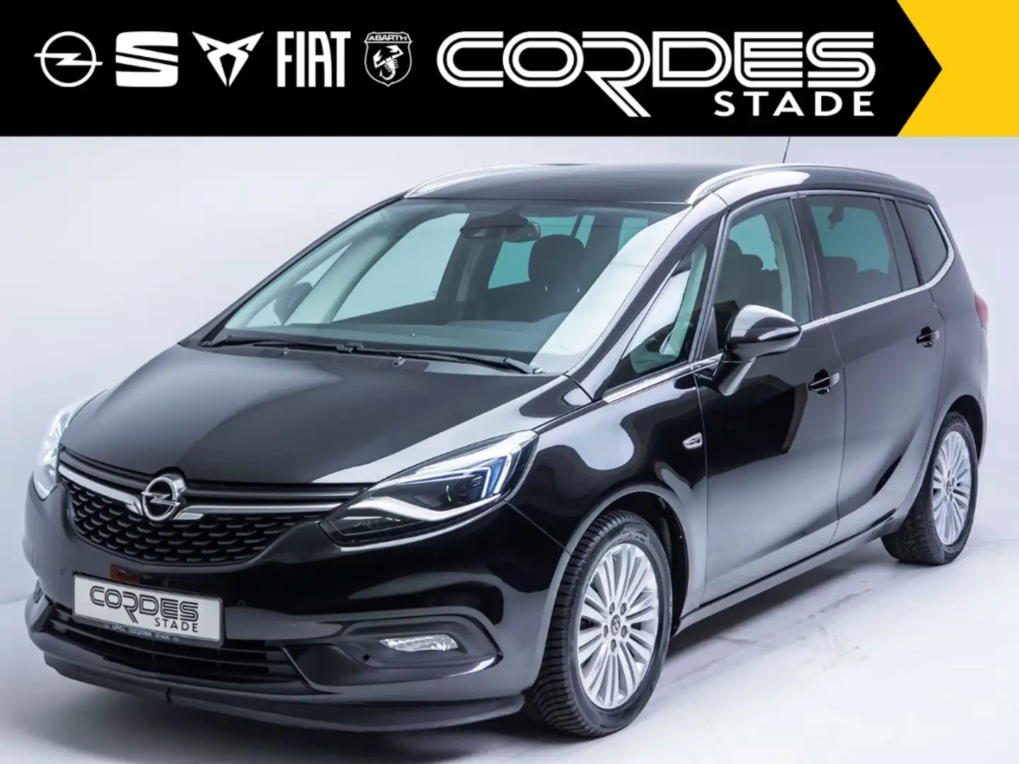 Opel Zafira Innovation 1.4 Turbo Klima Navi Bluetooth Kamera P Zwart - 2