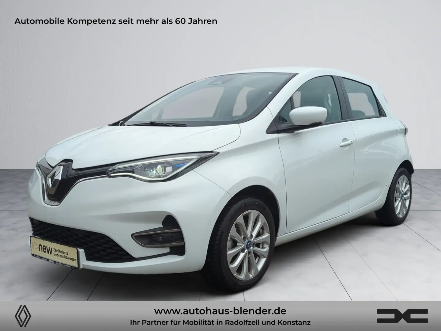 Renault ZOE EXPERIENCE R110 Z.E 50 (Batteriemiete) Weiß - 1