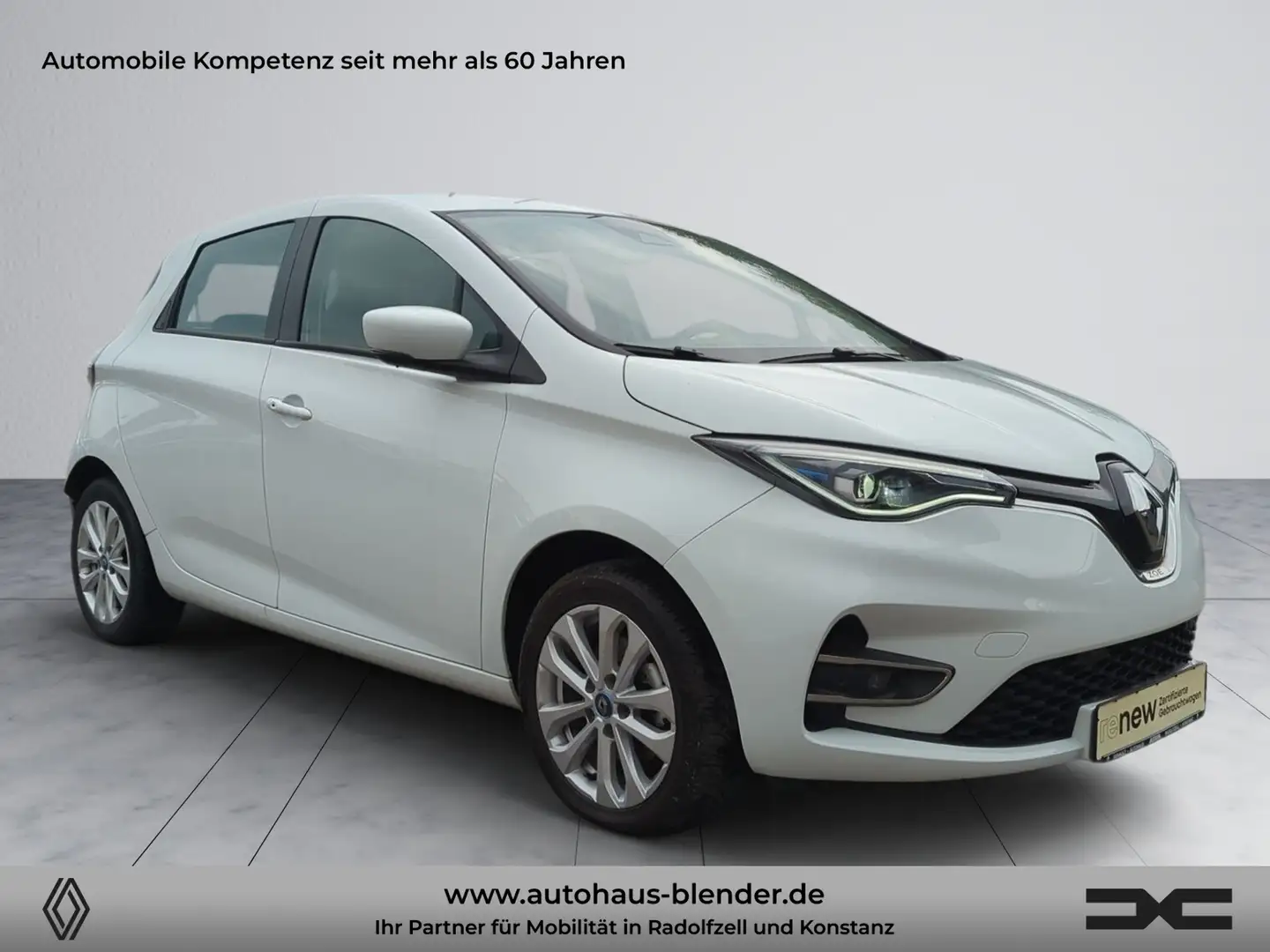 Renault ZOE EXPERIENCE R110 Z.E 50 (Batteriemiete) Weiß - 2