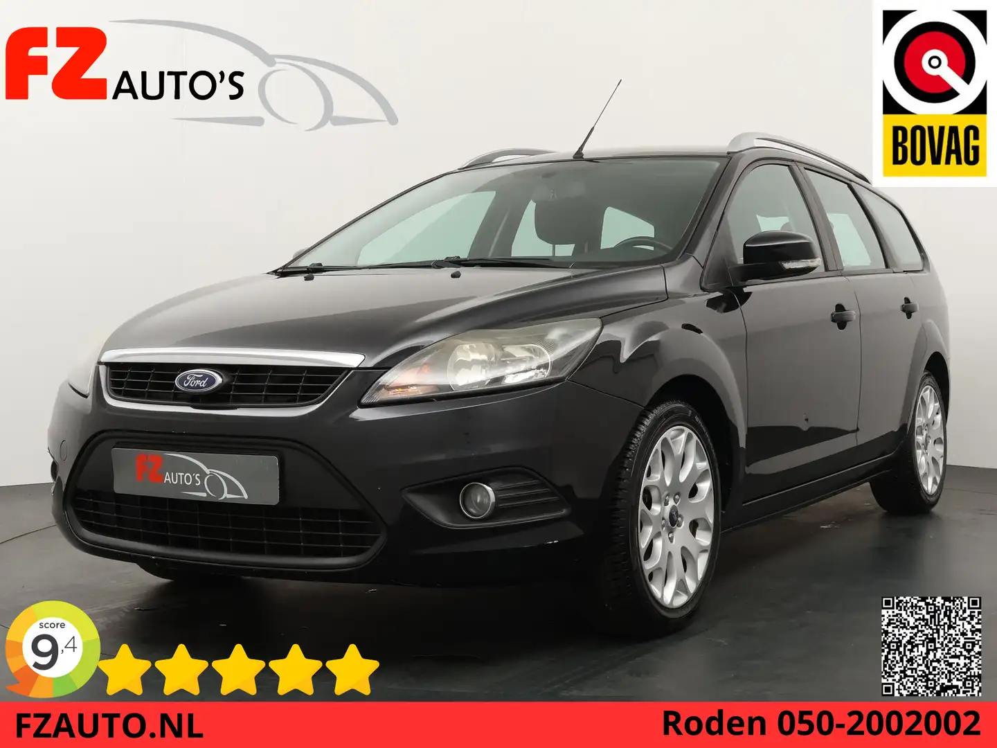 Ford Focus Wagon 1.6 Trend - Airconditioning - Lichtmetalen v Schwarz - 1