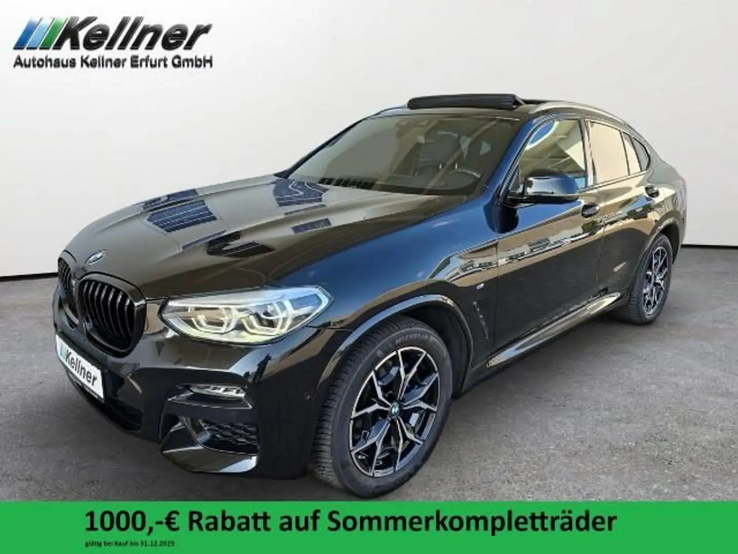 BMW X4 xDr. 30d M-Sport+AHK+Head-Up+Standhzg.+Pano Schwarz - 1