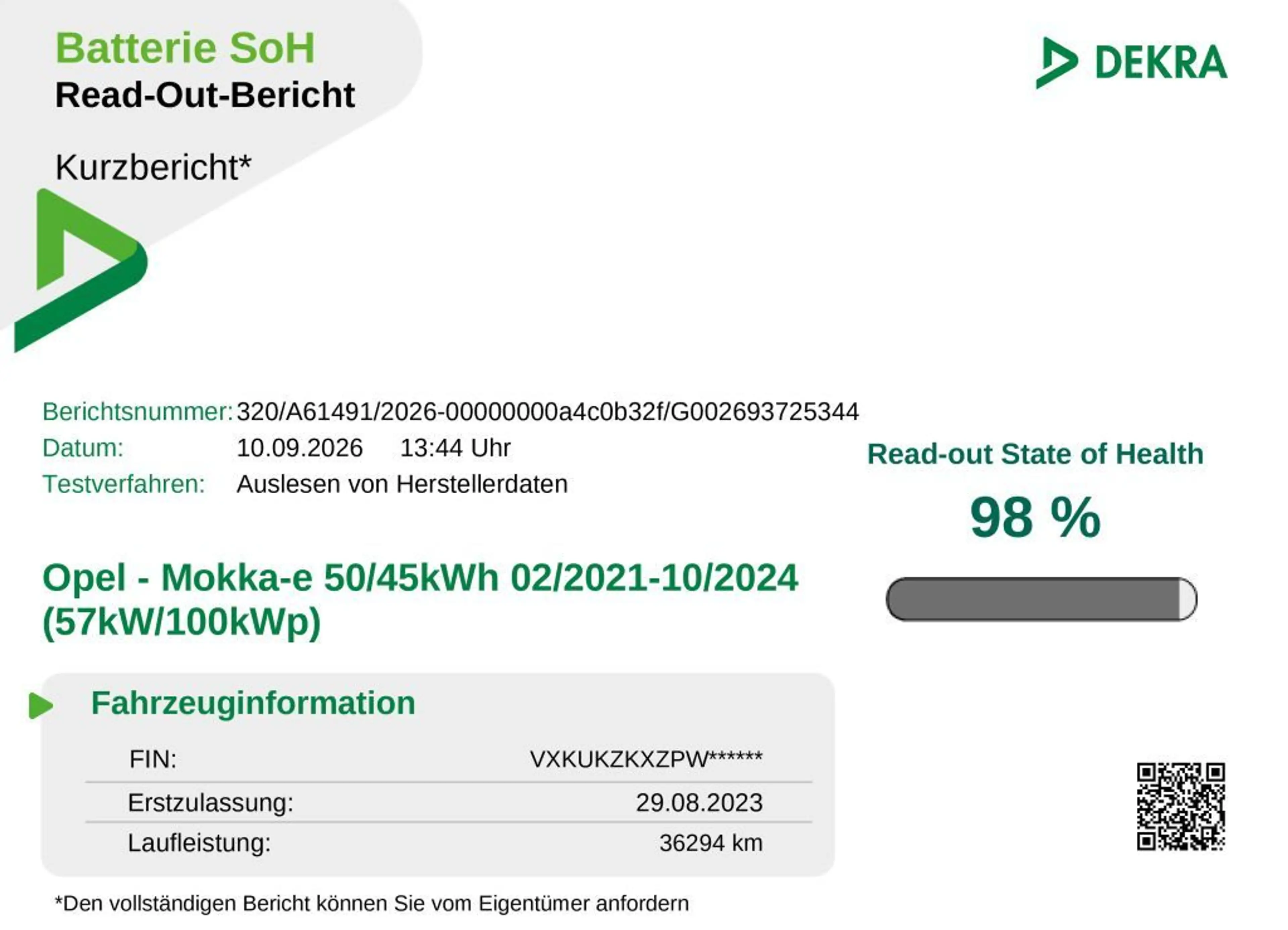 Opel Mokka-E Elegance +SOH 98%+3-phasig+ — photo 2