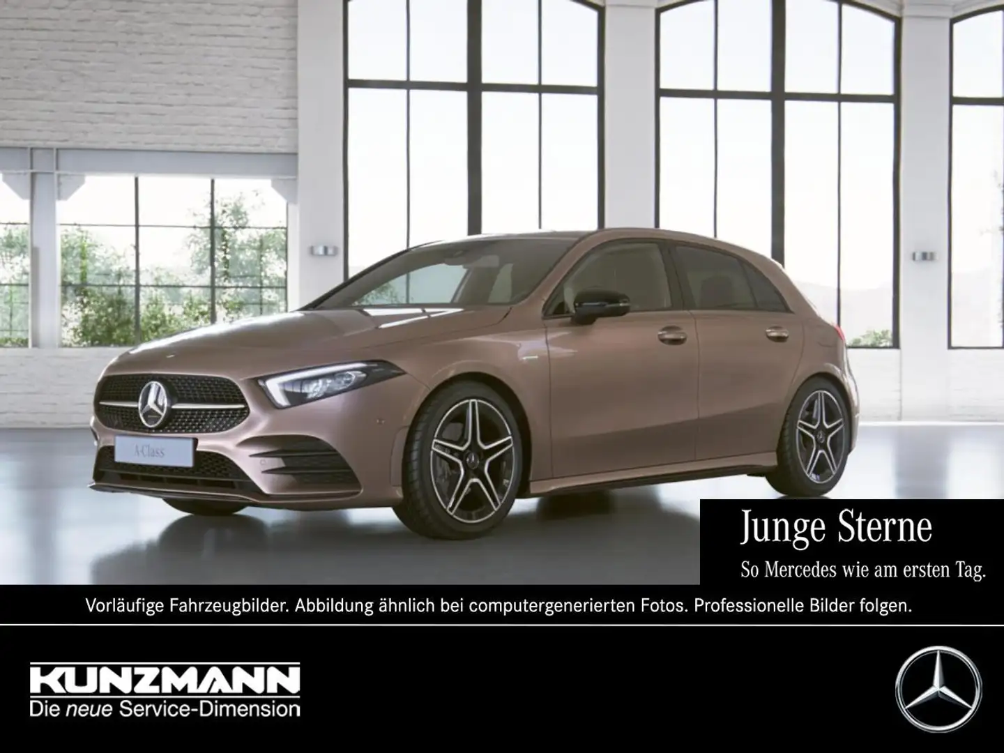 Mercedes-Benz A 200 d  AMG Night EDITION2020 MBUX Navi Kamera Gold - 1