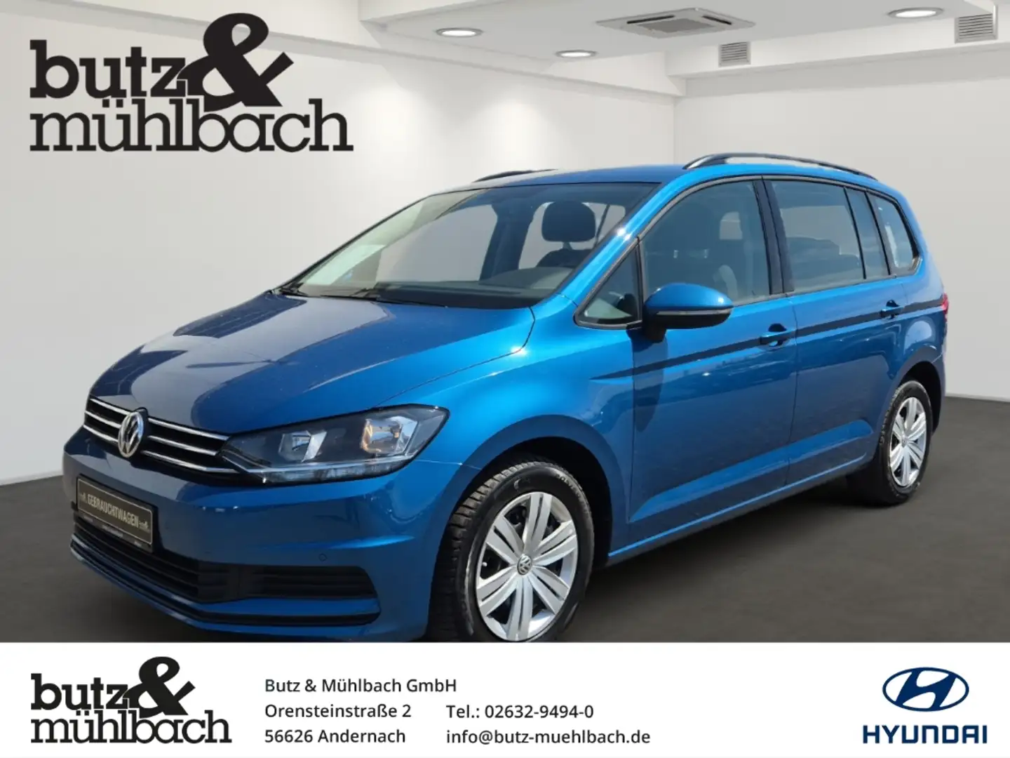 Volkswagen Touran Sound BMT Start-Stopp 1.4 TSI Blu/Azzurro - 1