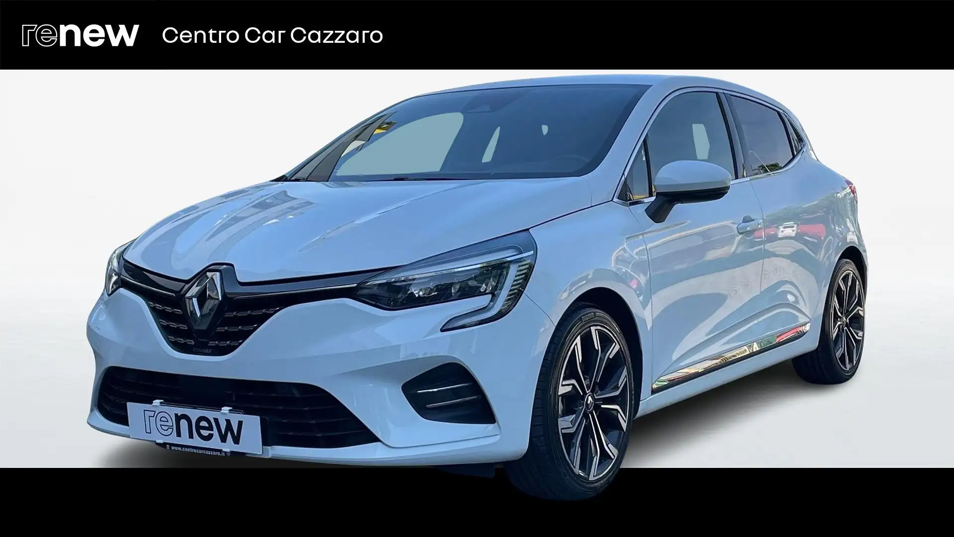 Renault Clio 5 Porte 1.6 E-TECH Hybrid 140cv Intens Auto Bianco - 1
