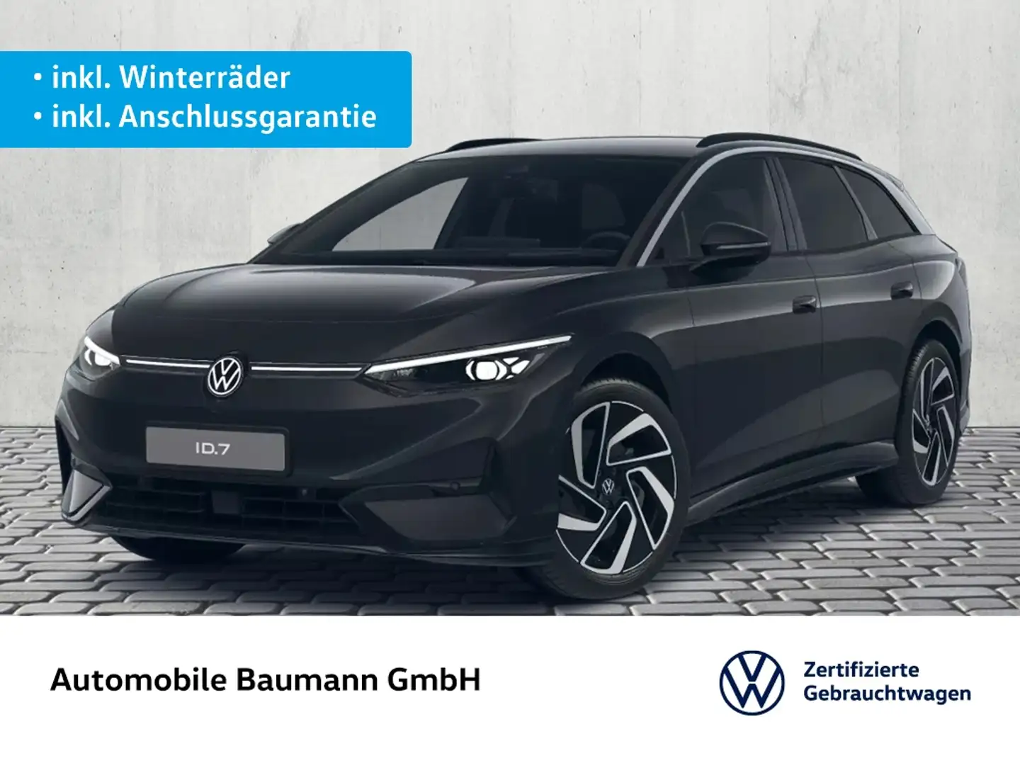 Volkswagen ID.7 Tourer Pro S *MATRIX*AHK*DCC*WÄPU* Negro - 1