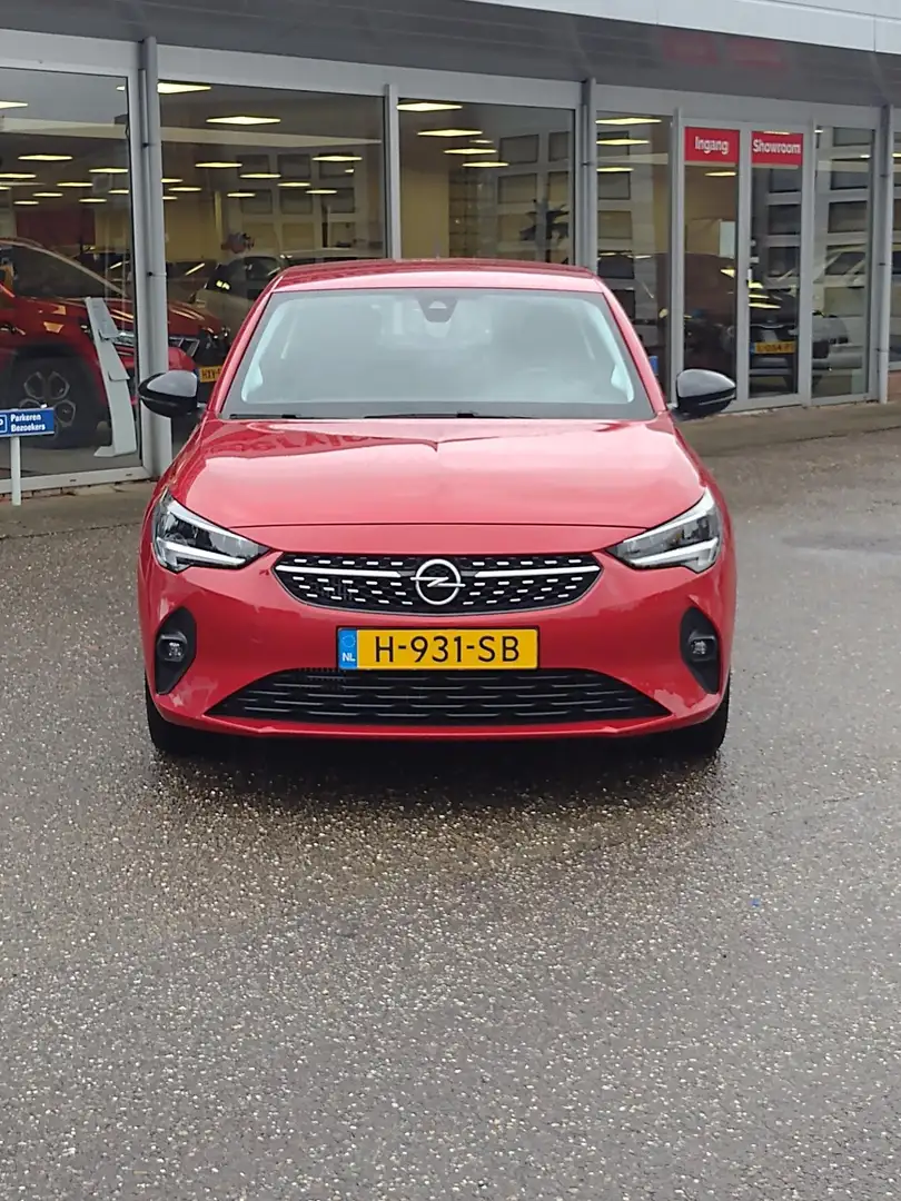 Opel Corsa 1.2 Elegance Staat in Hardenberg Rood - 2