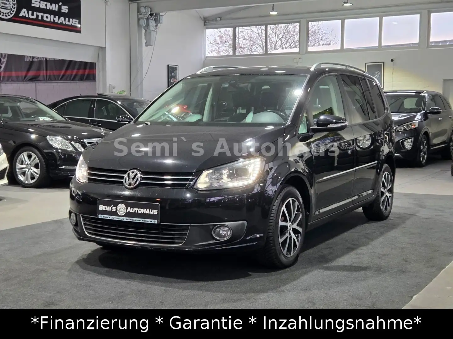 Volkswagen Touran Highline BMT|2.0TDI|Xenon|MFL|AHK Schwarz - 1