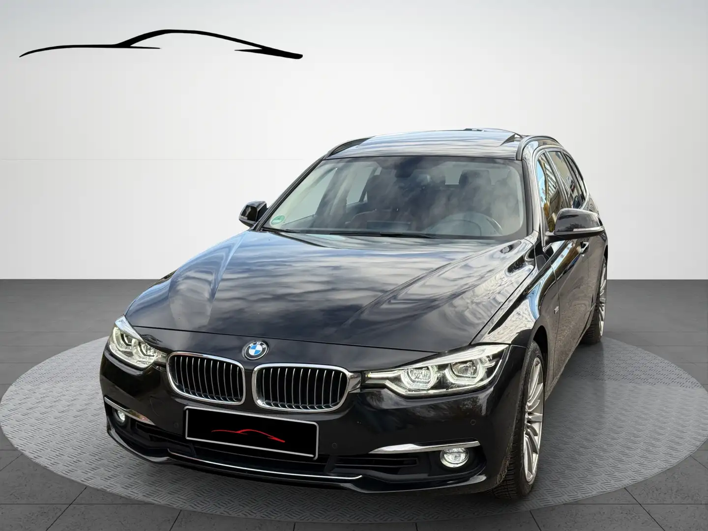 BMW 320 320 i / PANORAMA/AUTOMATIK/LED/GARANTIE/AHK Nero - 1
