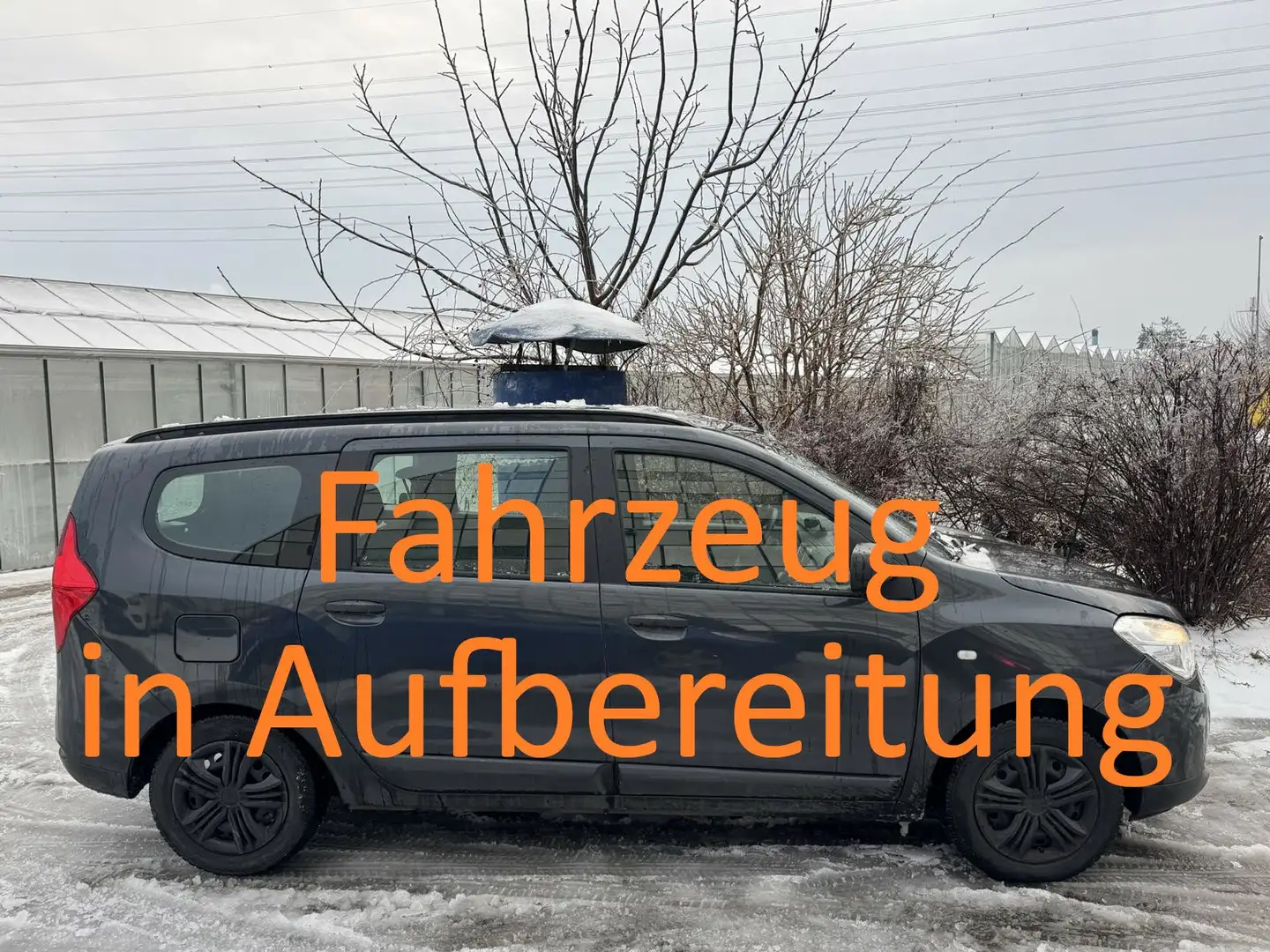 Dacia Lodgy Ambiance TCe 115 4-Zylinder Klima SR+WR *wenig KM* Grau - 2