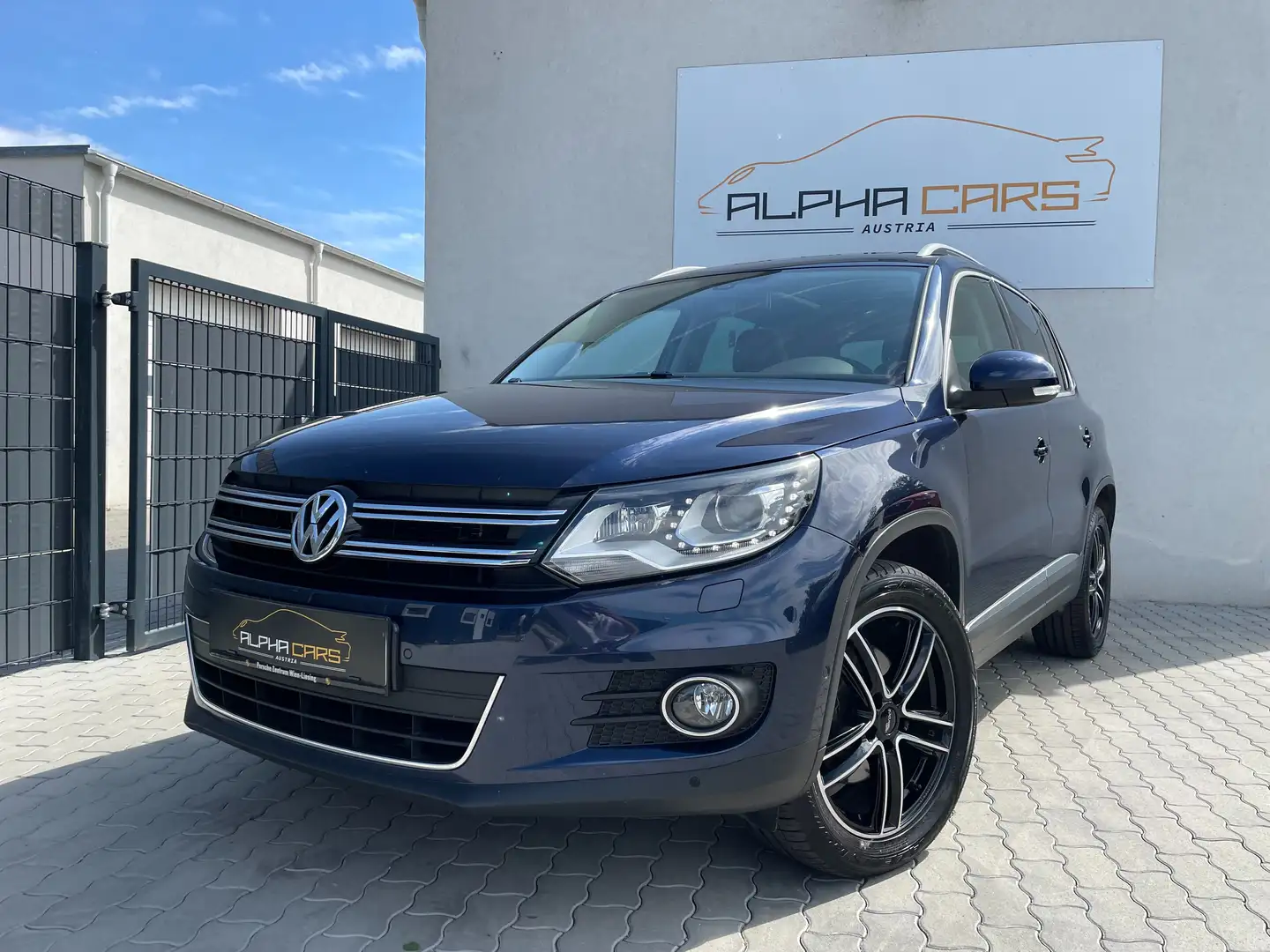 Volkswagen Tiguan 2,0 TDI BMT 4Motion Sky DPF DSG Blau - 2
