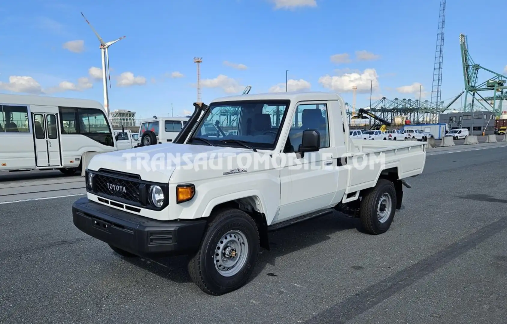 Toyota Land Cruiser HZJ 79 SINGLE CAB - EXPORT OUT EU TROPICAL VERSION Biały - 1
