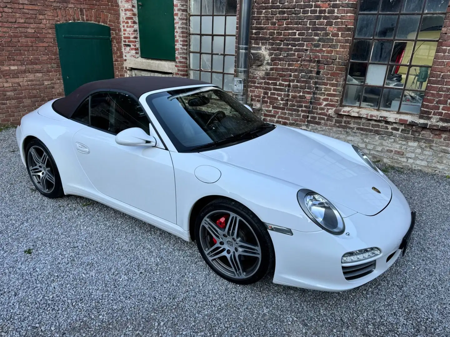 Porsche 997 4S Cabrio Wit - 1
