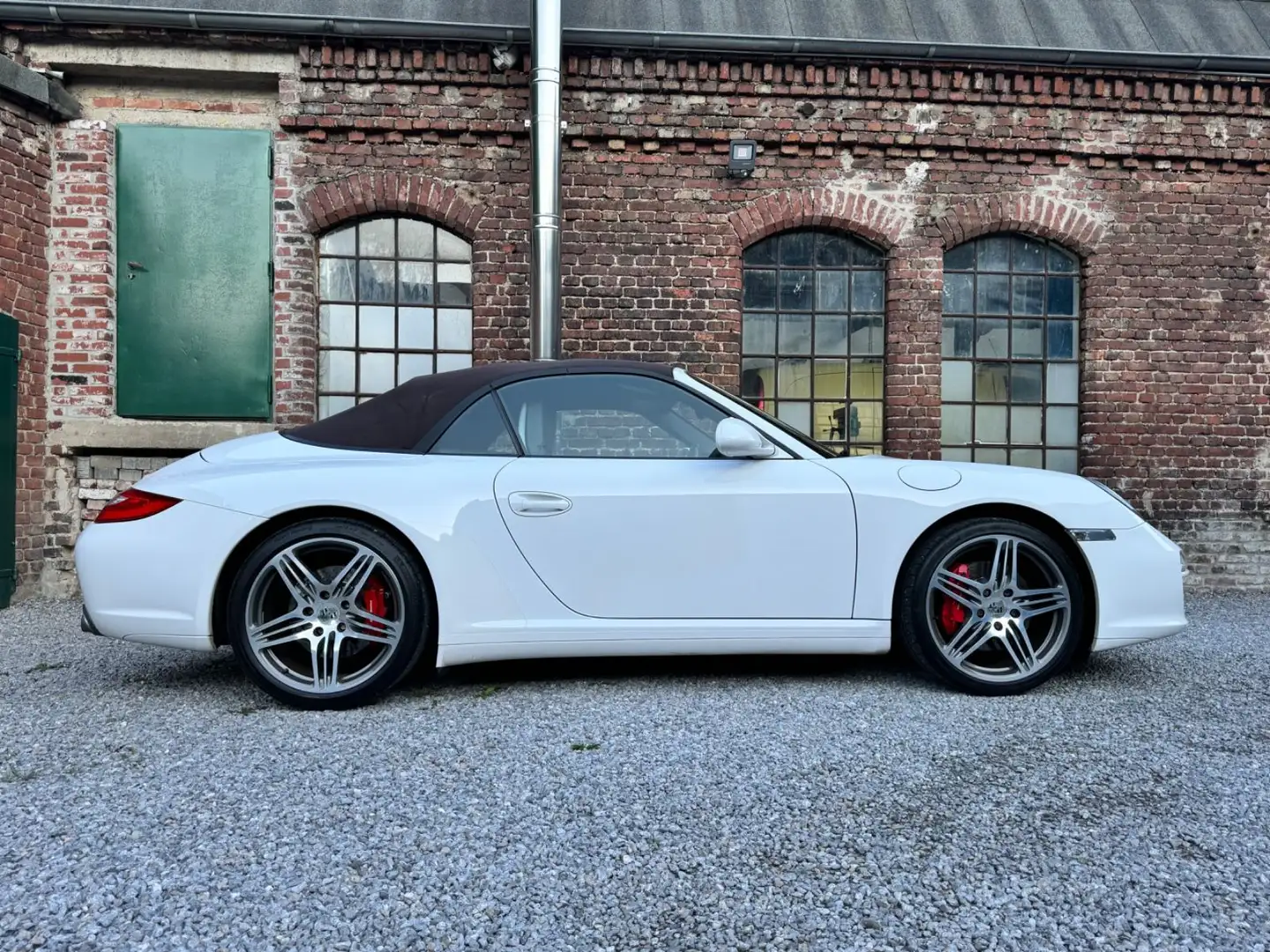 Porsche 997 4S Cabrio Wit - 2