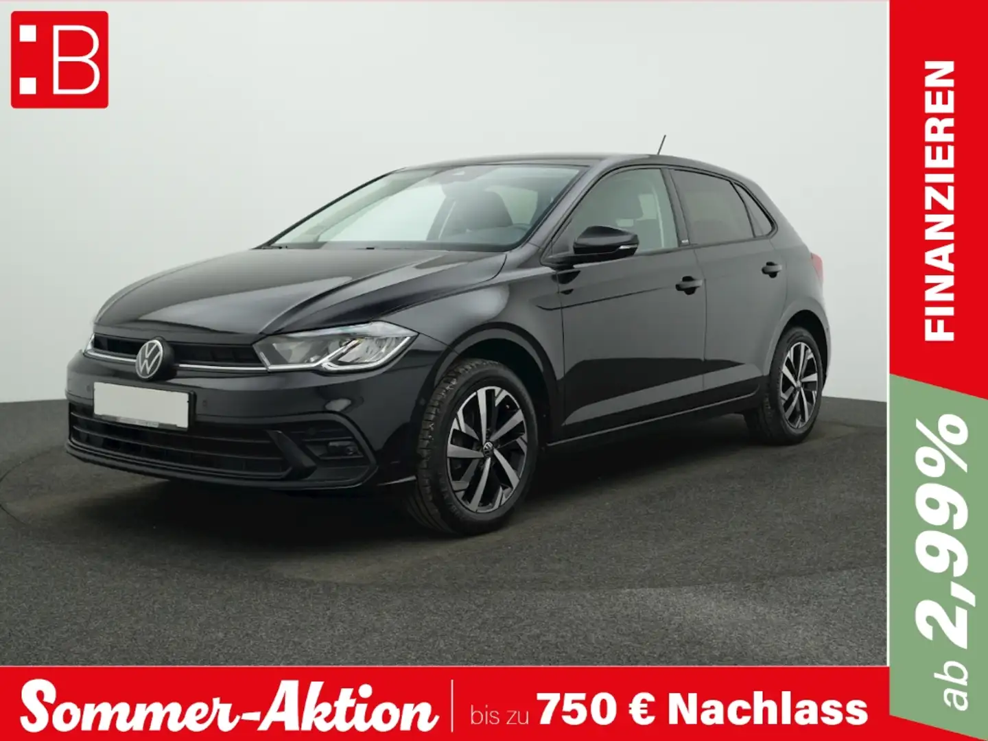Volkswagen Polo 1.0 TSI Move LED ASSISTENZPAKET Schwarz - 1