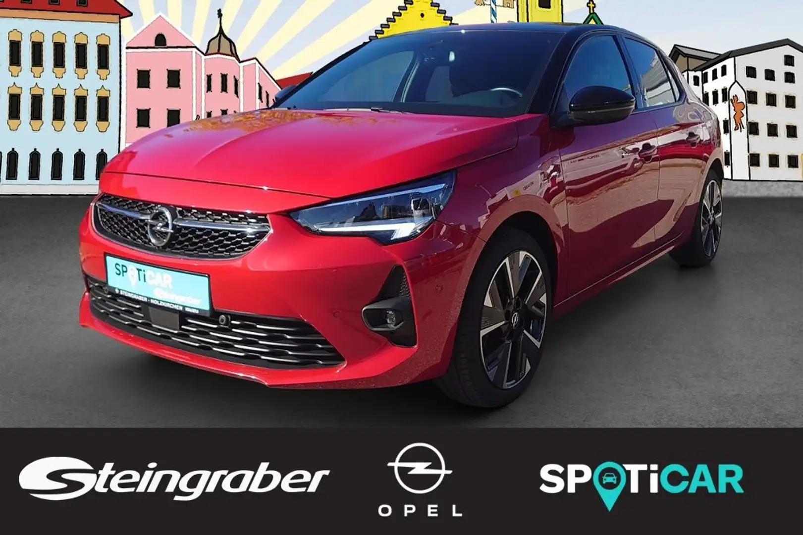 Opel Corsa-e GS Line Rot - 1