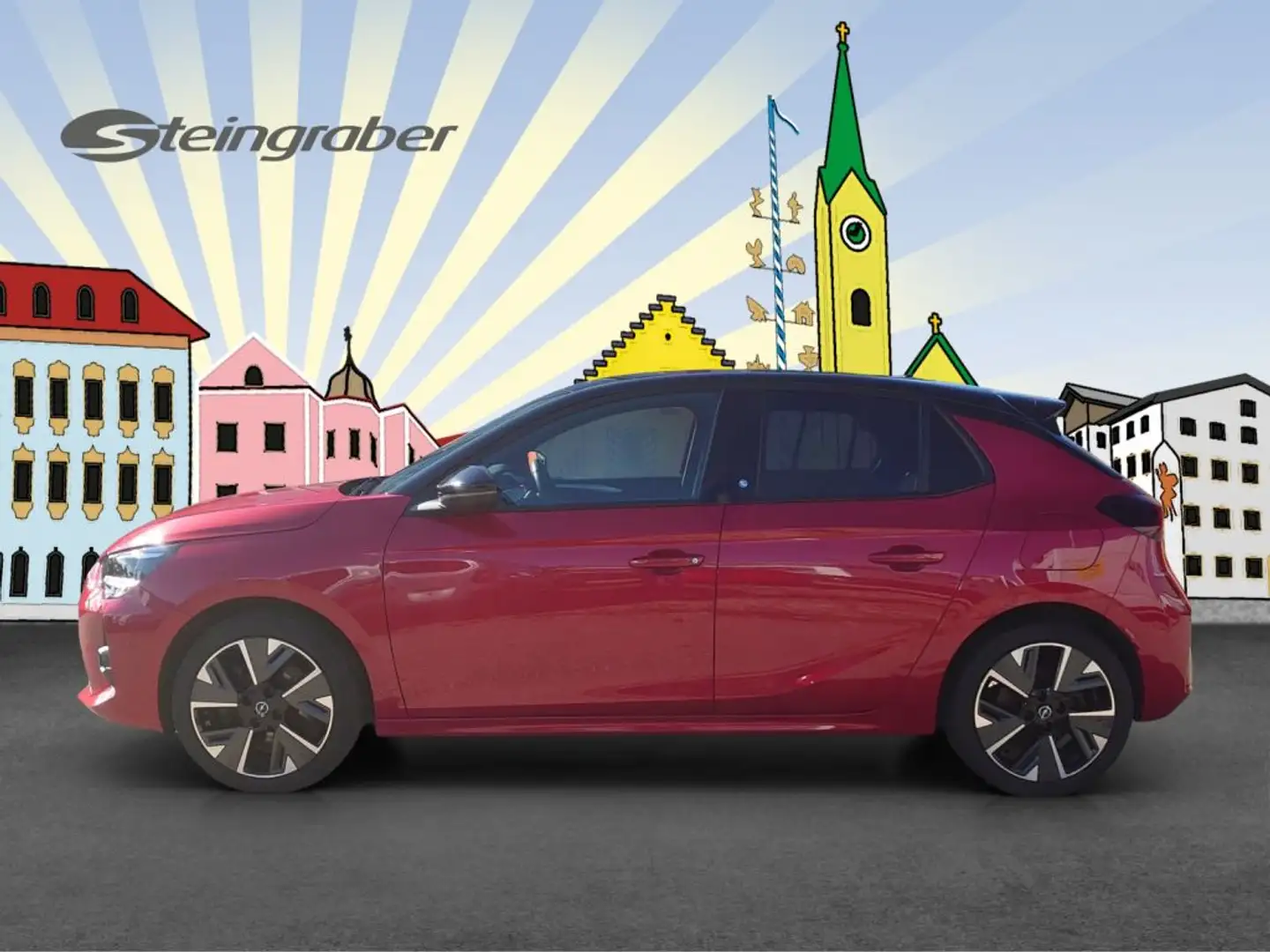 Opel Corsa-e GS Line Rot - 2