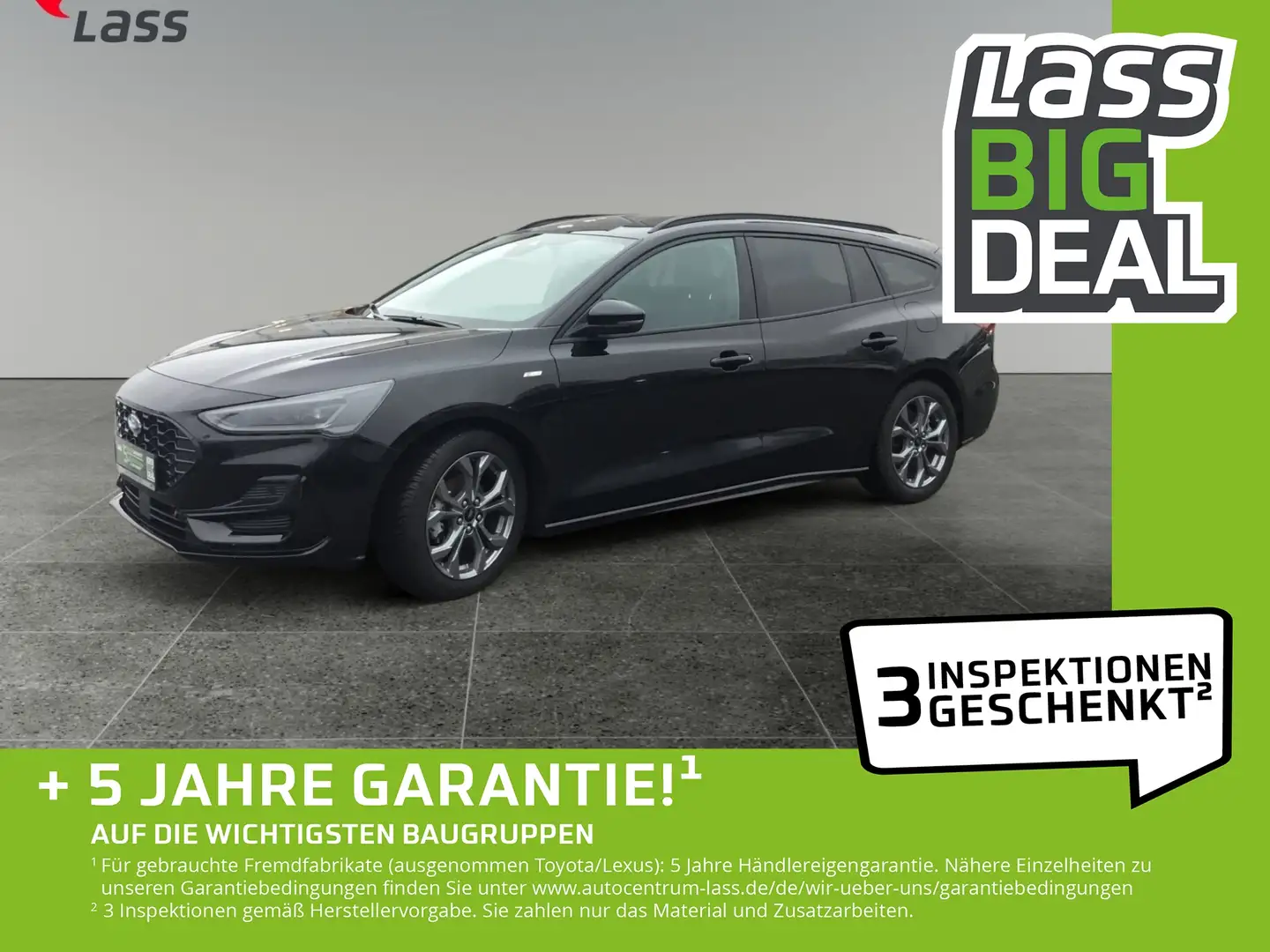 Ford Focus Turnier 1.0 ST-Line X Allwetter, AHK Schwarz - 1