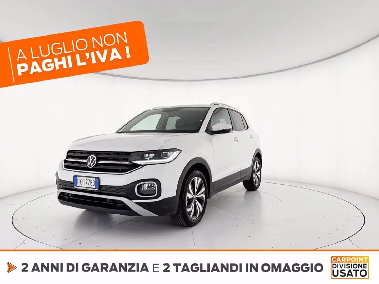 Volkswagen T-Cross 1.0 tsi advanced 110cv White - 1