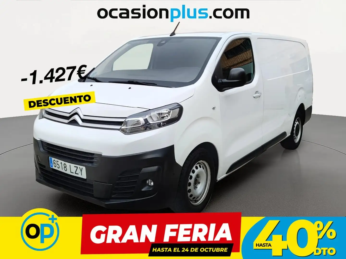 Citroen Jumpy Fg. 1.5 BlueHDI Talla XL S&S 100 Blanco - 1