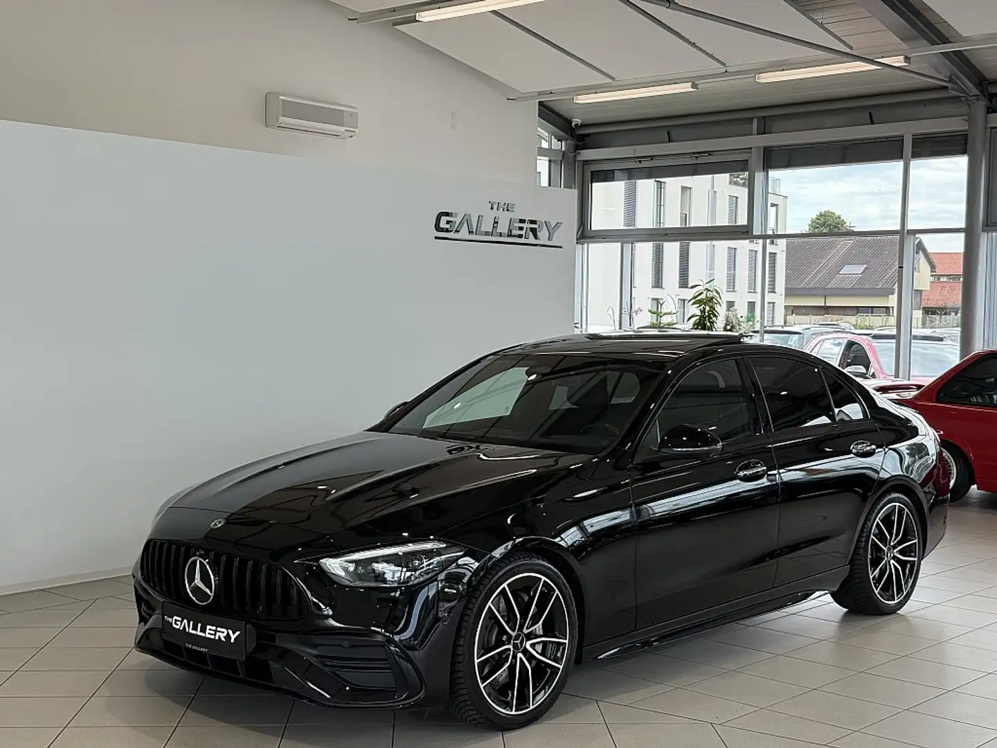 Mercedes-Benz C 300 d Aut. AMG Line*Pano*Burmester*HeadUp*360° Schwarz - 2