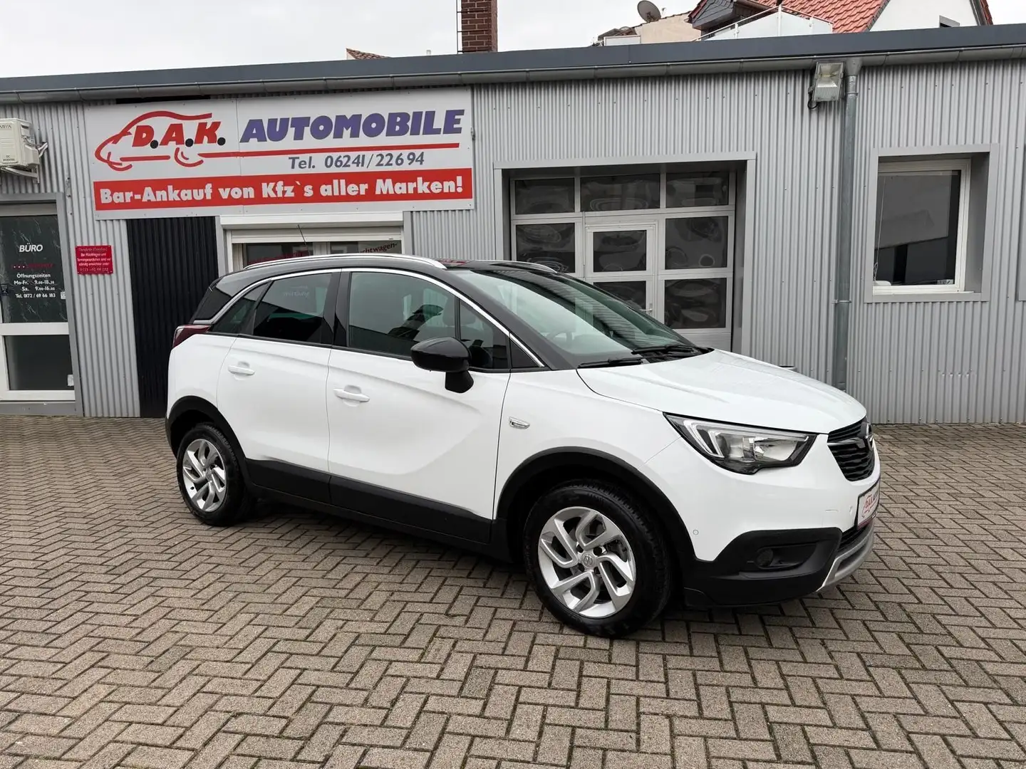 Opel Crossland X 2.Hand+78TKM+Pano+Head-UP+CarPlay Weiß - 1