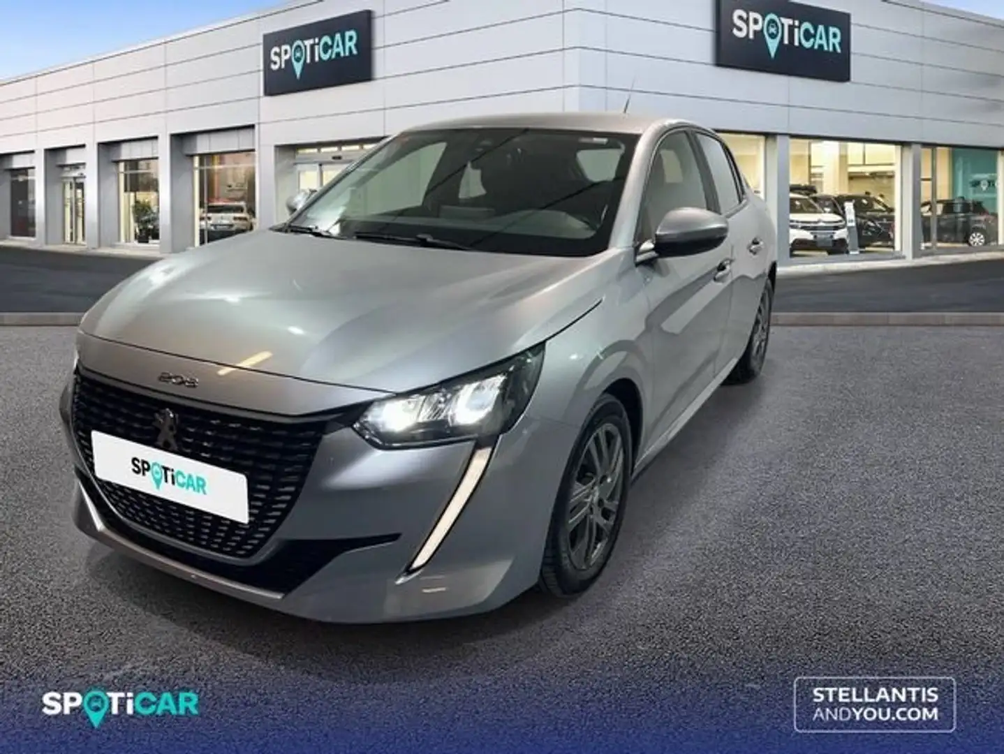 Peugeot 208 PureTech 55kW (75CV) Active Pack Gris - 1