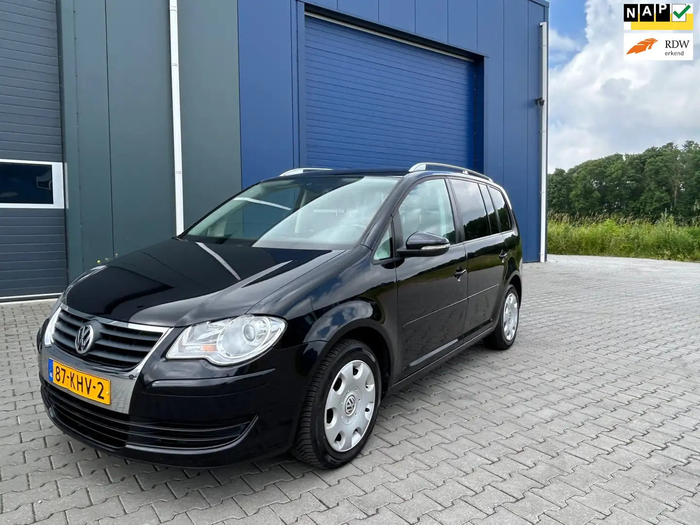 Volkswagen Touran 1.4 TSI Comfortline Airco Zwart - 1