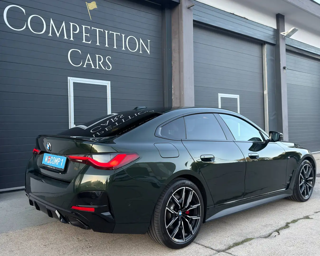 BMW 420 d xDrive M-Sport Pro, Sanremo Green, Sitzbelüftung, Erstbesitz, MEGA OPTIK Grün - 2