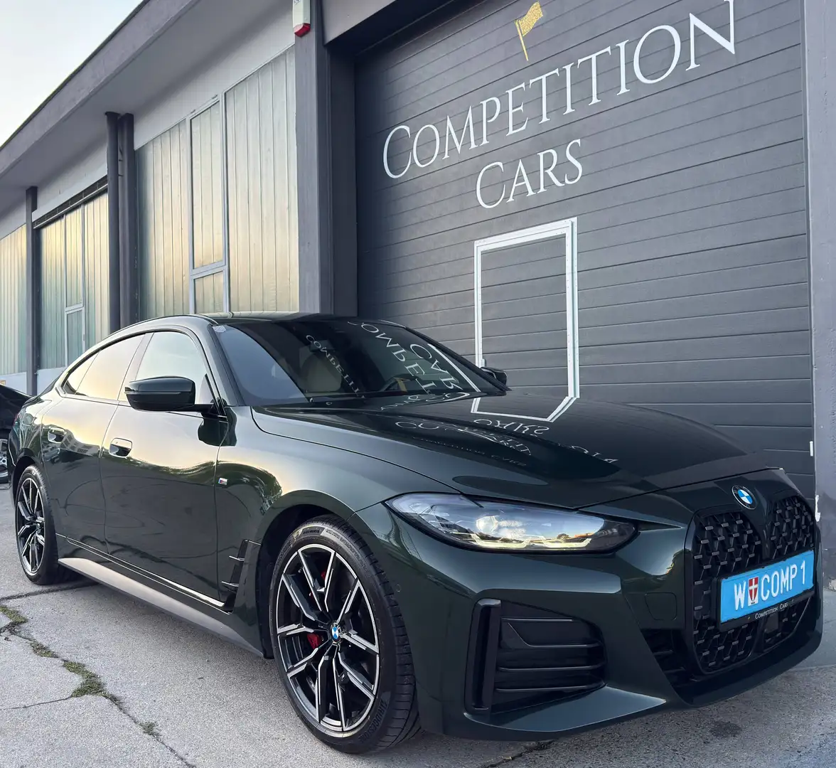 BMW 420 d xDrive M-Sport Pro, Sanremo Green, Sitzbelüftung, Erstbesitz, MEGA OPTIK Grün - 1