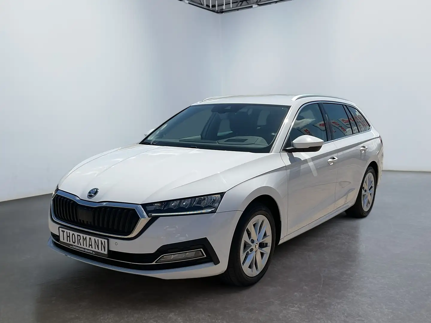 Skoda Octavia Combi Style 2.0 TDI DSG 4xSHZ ACC Weiß - 2