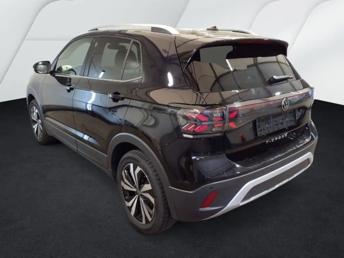 Volkswagen T-Cross Style 1.0 TSI DSG LED Navi PDC SHZ VC Schwarz - 2