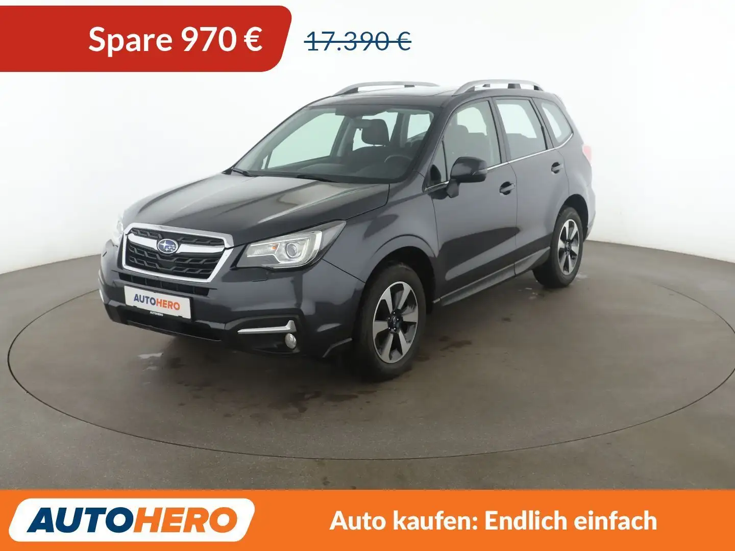 Subaru Forester 2.0 Diesel Exclusive Aut.*LED*TEMPO*SHZ*STGHZ* Gris - 1