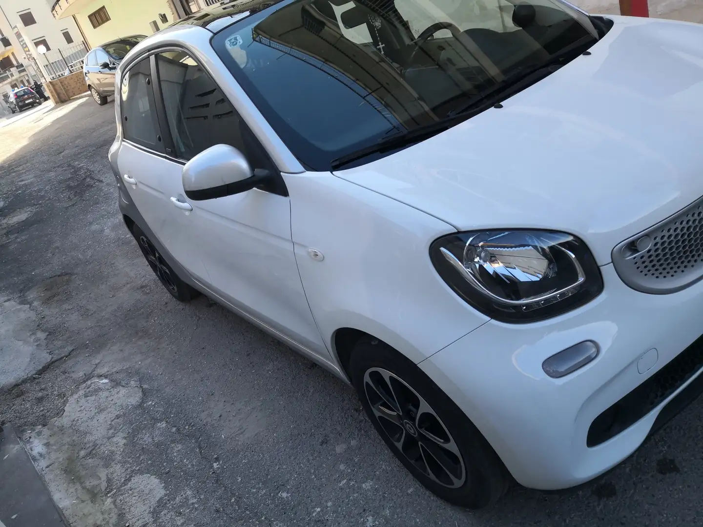 smart forFour Forfour II 2015 1.0 Passion 71cv twinamic Bianco - 2