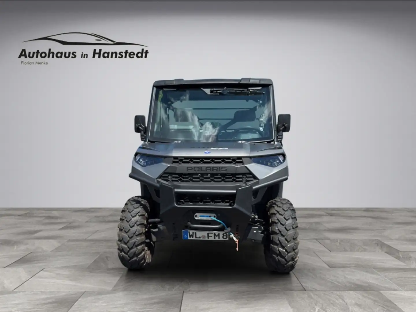 Polaris Ranger LOF Dach Frontscheibe AHK Rückscheibe Seilwinde Al Серый - 2
