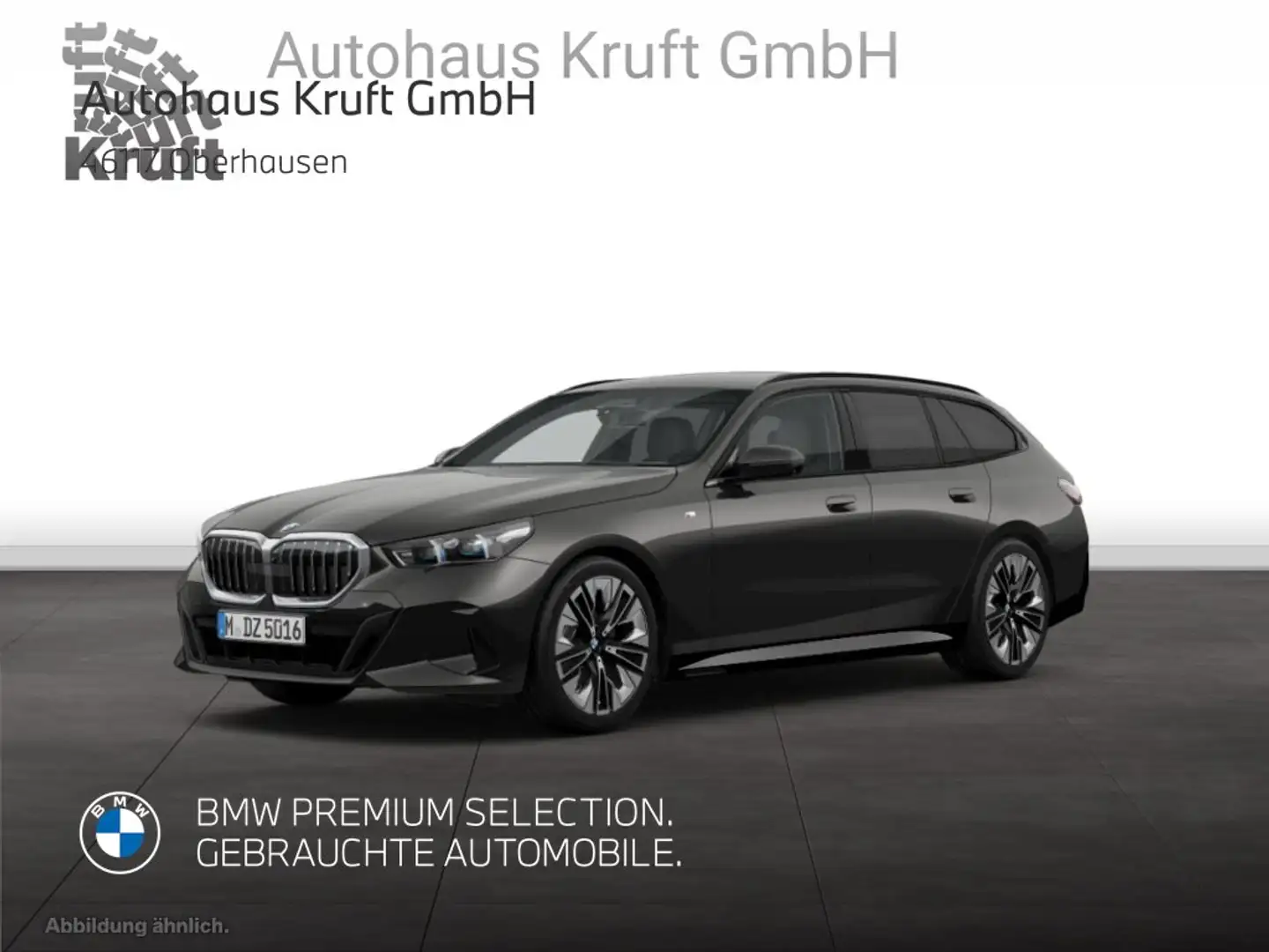 BMW 520 i Touring M SPORT+AHK+STANDHZ+B&W SOUND+ACC Grijs - 2