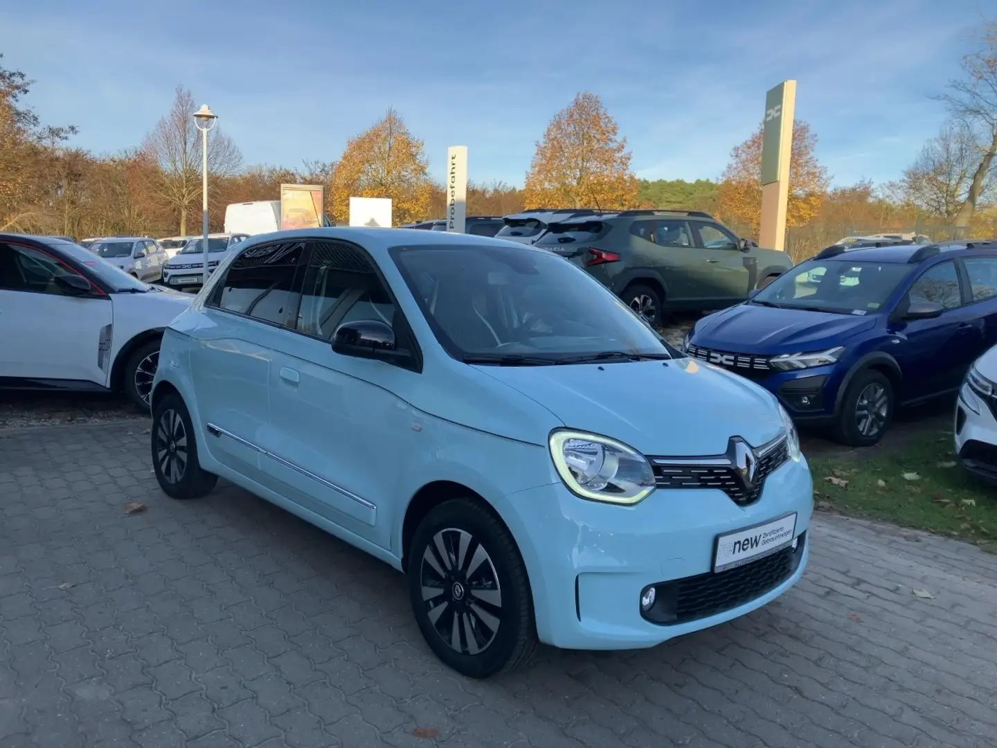 Renault Twingo E-Tech Automatik Navi+Sitzheizung-Kamera Blau - 2