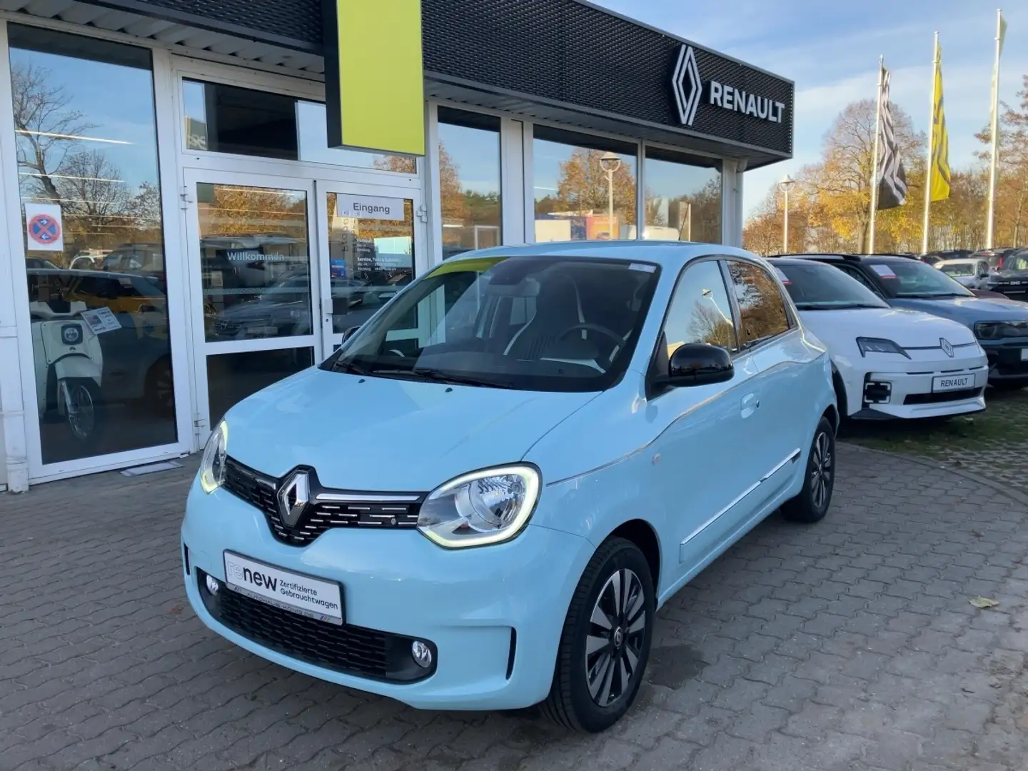 Renault Twingo E-Tech Automatik Navi+Sitzheizung-Kamera Blau - 1