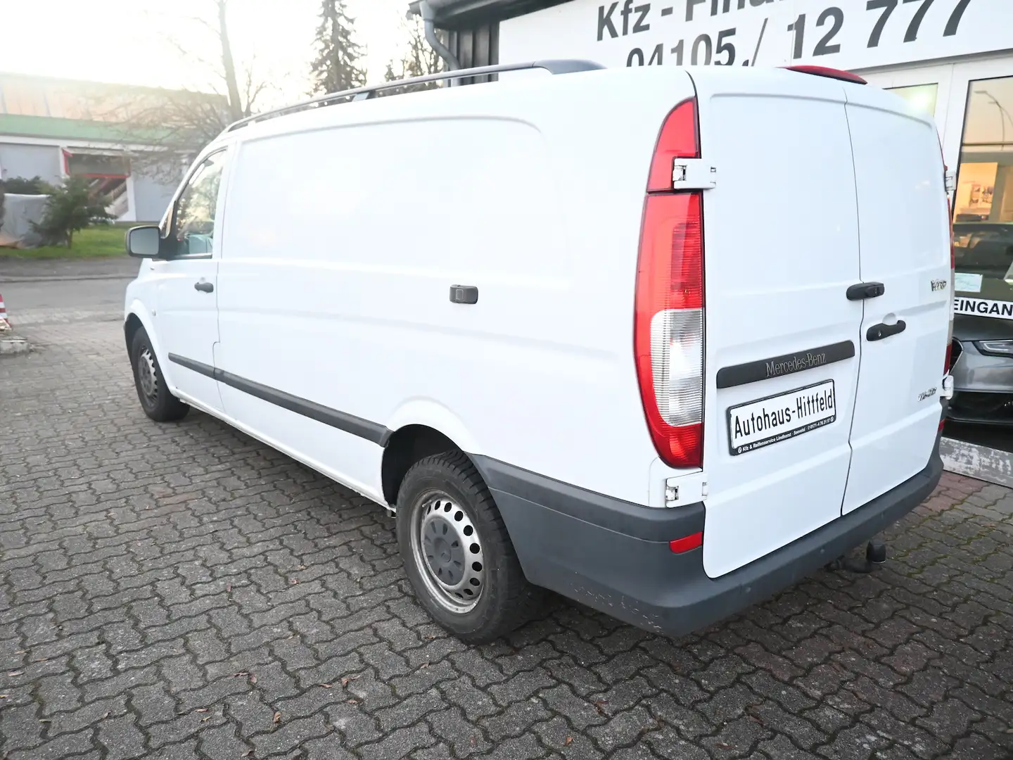 Mercedes-Benz Vito 116 CDI extralang 3-Sitz Navi Flügel Weiß - 2