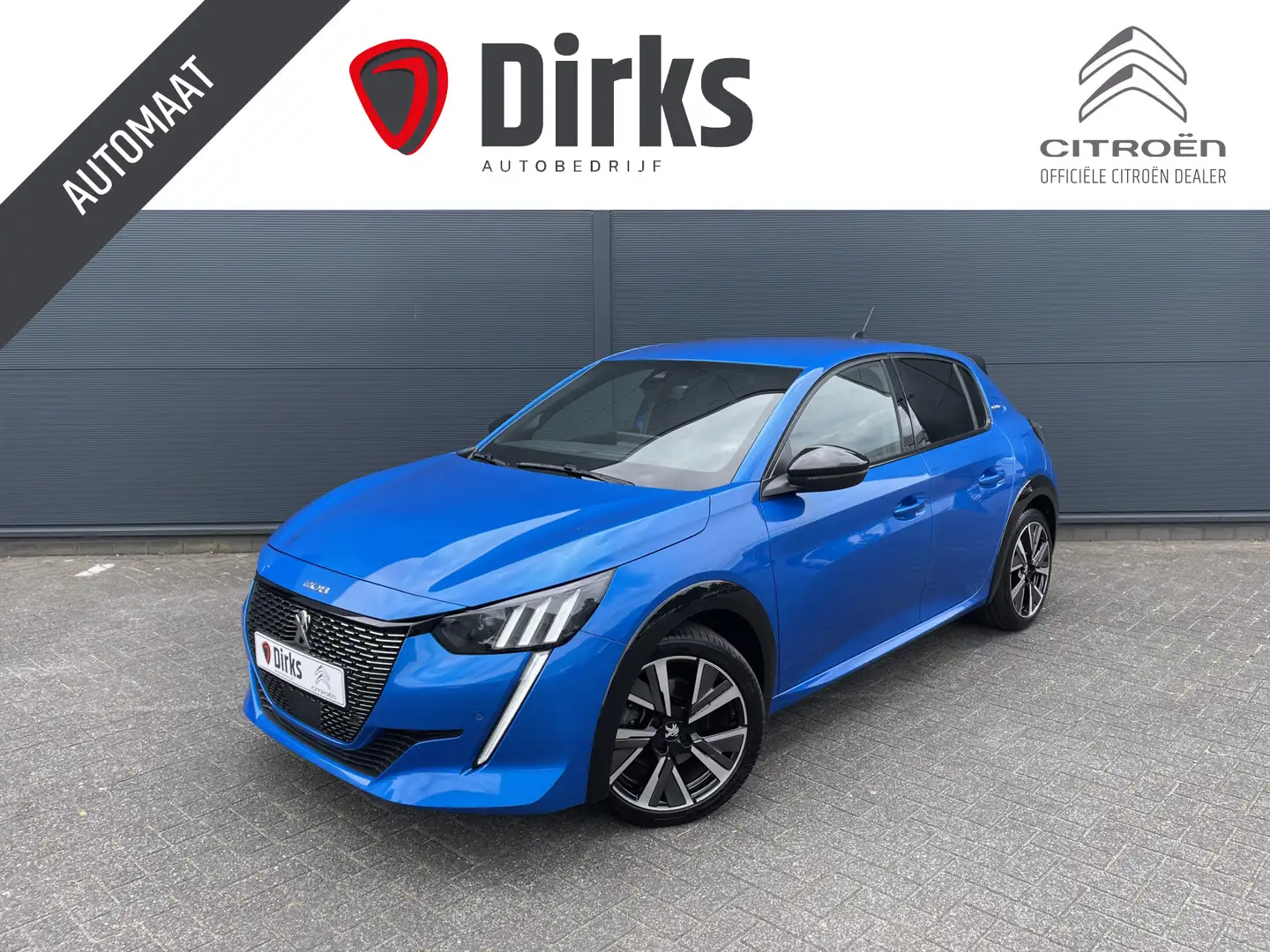 Peugeot 208 100pk GT-Line (Camera - Stoelverwarming - Automati Blauw - 1
