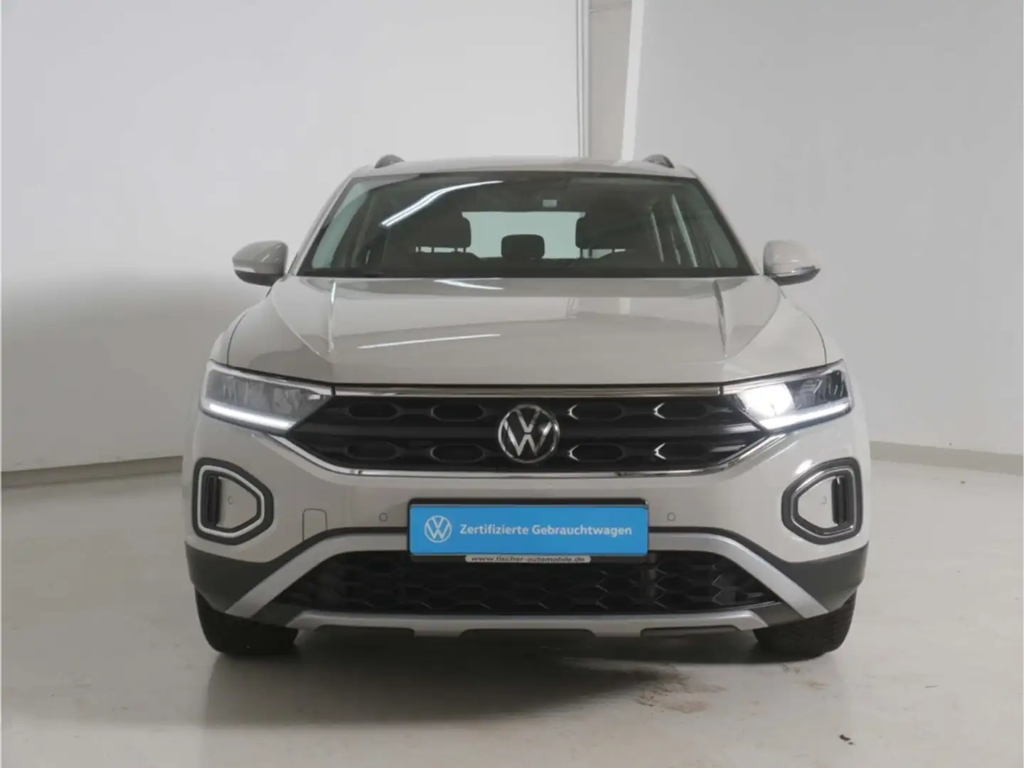 Volkswagen T-Roc 1.5 TSI Life DSG AHK/LED/NAV/PDC/DC/SH Grau - 2