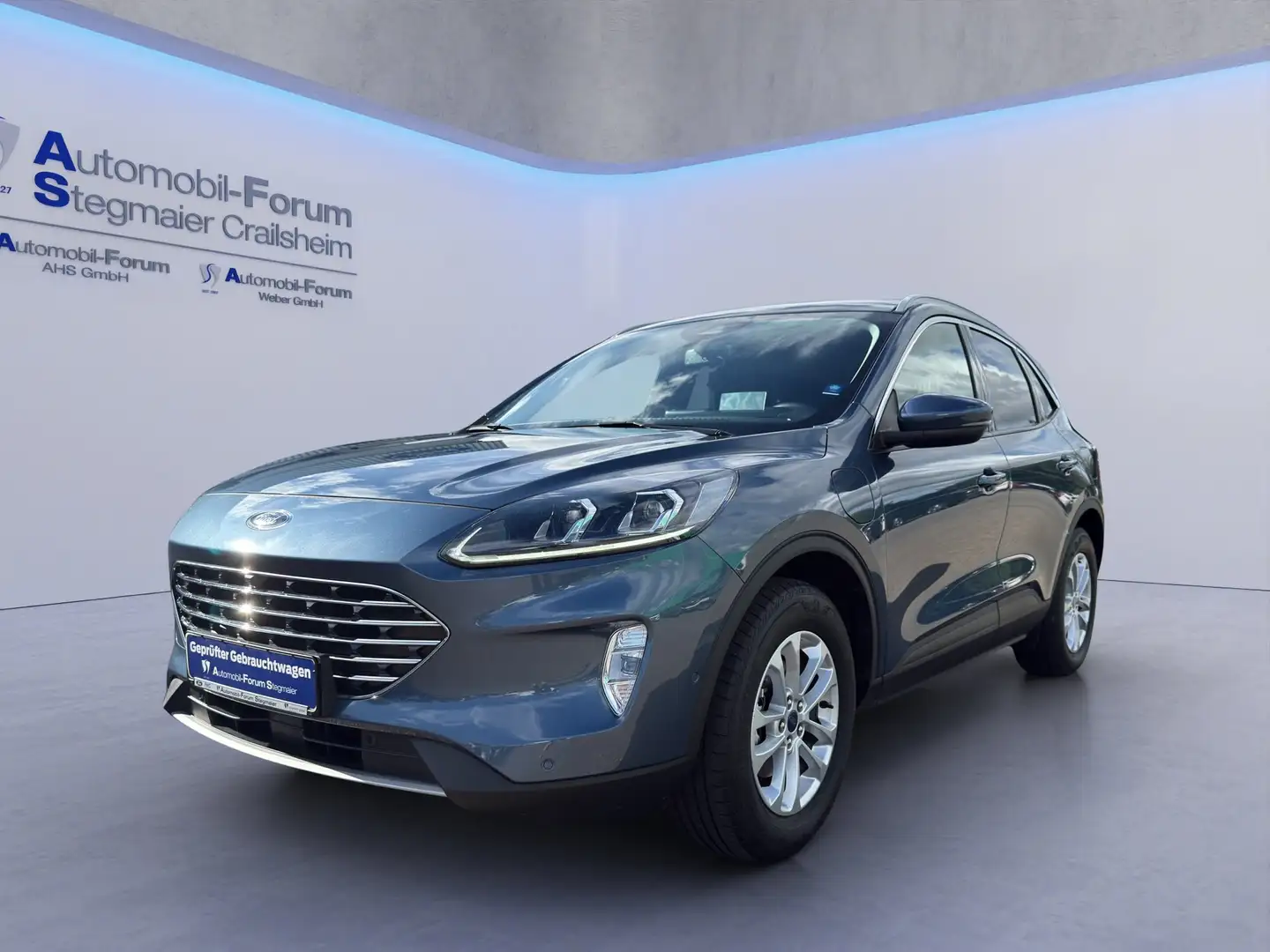 Ford Kuga Titanium X 2.5 PHEV *AHK*ERGO*ACC*LED*HEAD* Azul - 2