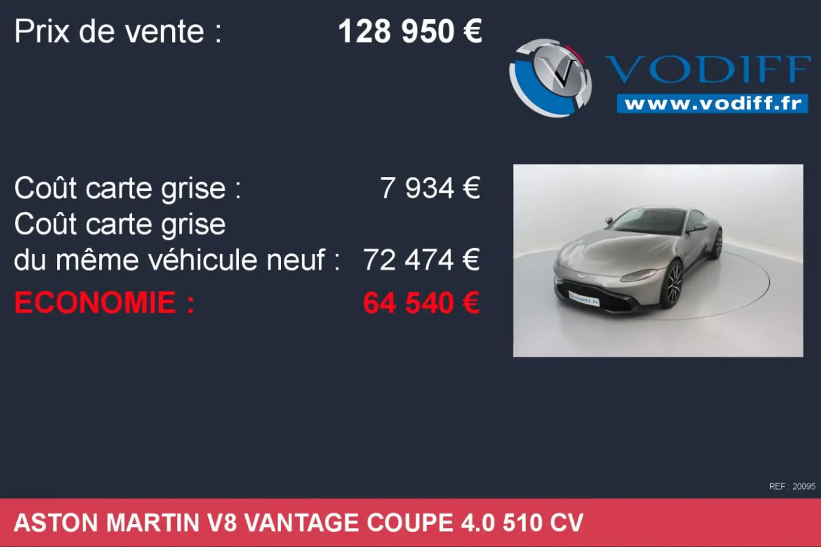 Aston Martin COUPE 4.0 510 CV Plateado - 2