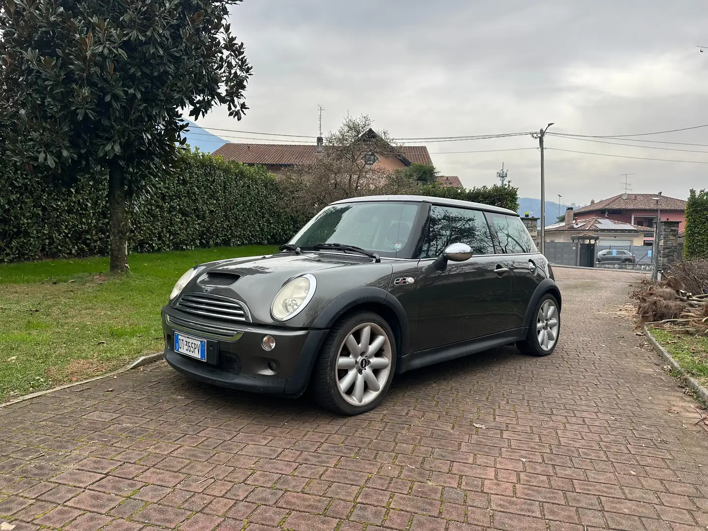 MINI Cooper S R 53 Park-line tetto-pelle-harman kardon Grigio - 1
