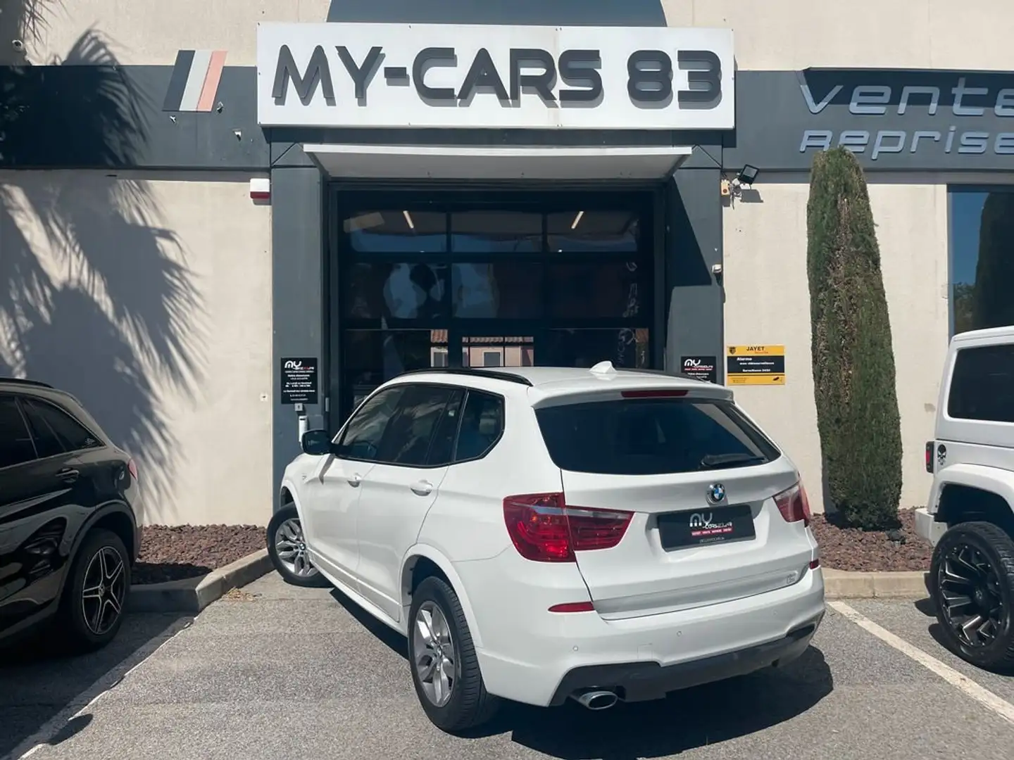BMW X3 xDrive20d 184ch Sport Design Fehér - 2